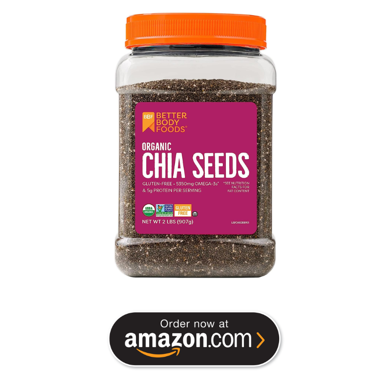 Better Body Foods Organic Chia Seeds with Omega-3